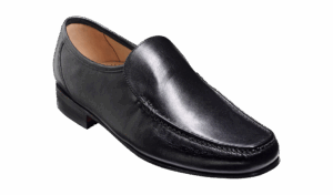 Barker Javron - Black Calf Moccasin