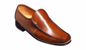 Barker Javron - Brown Burnished Calf Moccasin