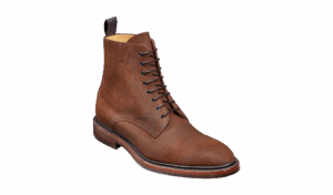 Barker Lambourn 2 - Mid Brown Waxy Suede Boots
