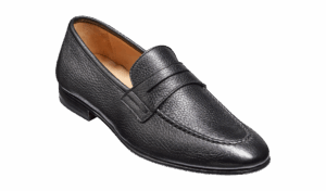 Barker Ledley - Black Deerskin Moccasin