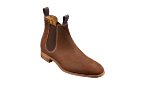 Barker Mansfield - Brown Waxy Suede Boots