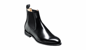 Barker Bedale - Black Hi-Shine Boots