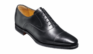 Barker Wright - Black Calf Oxfords