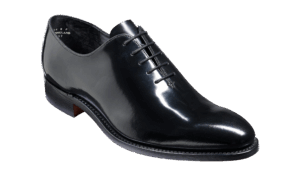 Barker Nelson - Black Hi Shine Oxfords