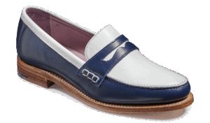 Harriet - Navy White Calf, 9.5