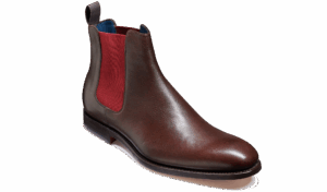 Barker Hopper - Dark Walnut / Burgundy Elastic Boots