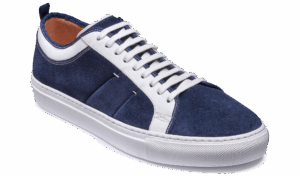 Barker Greg - Navy Suede / White Calf