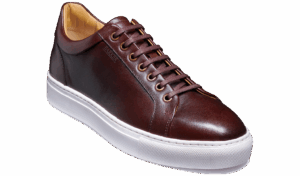 Barker Sam - Chestnut Hand Painted Trainers