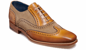 Barker Spencer - Cedar Calf / Snuff Suede 