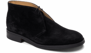Barker Sandwell - Black Suede Boots