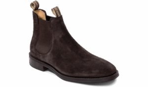 Barker Sutton - Dark Brown Suede Boots