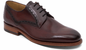 Barker Trent - Hand Brushed Burgundy Derbys Boots