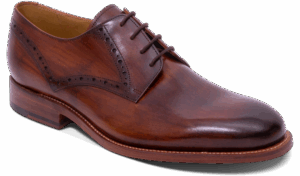Barker Trent - Hand Brushed Brown Derbys Boots