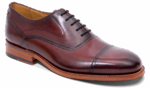 Barker Cherwell- Hand Brushed Burgundy Oxfords Boots