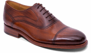 Barker Cherwell-Hand Brushed Brown Oxfords Boots