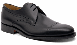Barker Wye - Black Calf Brogues