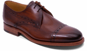 Barker Wye - Hand Brushed Brown Brogues
