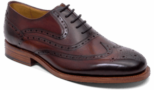Barker Liffey - Hand Brushed Burgundy Brogues