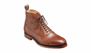 Barker Foley - Mid Brown Soft Grain Boots