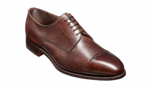 Barker Lynton - Brown Shadow Antique Calf Derbys