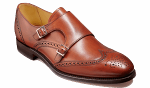 Barker Fleet - Rosewood Calf Monks