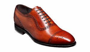 Barker Warrington - Rosewood Calf Brogues
