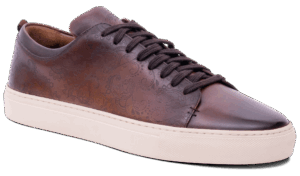 Barker Paisely - Chestnut Hand Painted