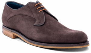 Barker Derby - Bitta Choc Suede Derbys Boots