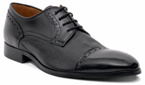 Barker Ashbourne - Black Hi-Shine/Grain Derbys