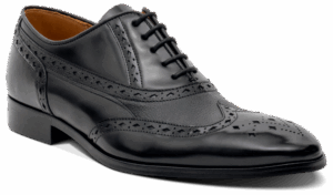 Barker Bampton - Black Hi-Shine/Grain 