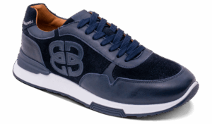 Barker Boston - Navy Combi Trainers