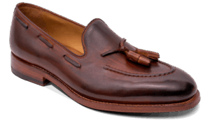 Barker Severn - Tan Brush Stroke Loafers