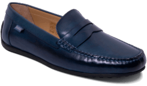 Barker Jamie - Navy Handpainted