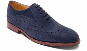 Barker Liffey -Navy Nubuck 