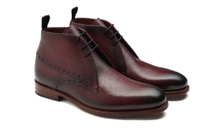 Barker Fulham - Hand Brushed Burgundy