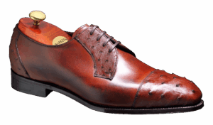 Barker Dorchester - Brown Calf / Ostrich Derbys