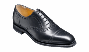 Barker St Ives - Black Calf Oxfords