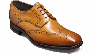 Barker Toddington - Chestnut Calf Derbys Brogues