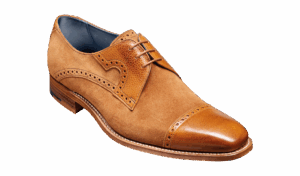 Barker Ashton - Cedar Grain / Camel Suede Derbys