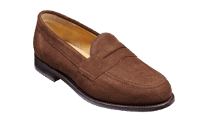 Barker Portsmouth - Brown Suede Loafers