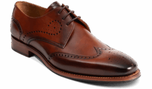 Barker George - Brown Hand Patina Derbys Brogues