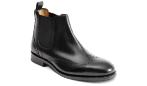 Barker Mersey - Black Calf Brogues Boots