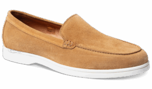 Barker Bilbao - Sand Suede Loafers