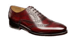 Barker Marchwell - Burgundy Calf Brogues