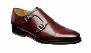 Barker Middlewich - Burgundy Calf Monks