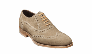 Barker Grant - Taupe Suede Brogues