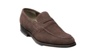 Barker Warner - Chocolate Suede Brogues
