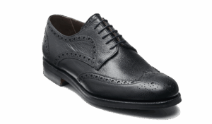 Barker Grassington - Black Grain Brogues