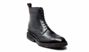 Barker Woodbury - Black Waxy Calf Boots