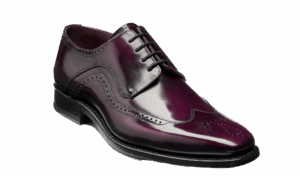 Barker Matt 2 - Aubergine Hi-Shine Brogues